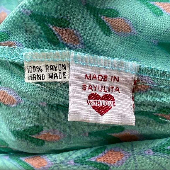 Buddha Sayulita Mint/ Purple Weekend Getaway Jumpsuit Size Medium - Picture 13 of 16